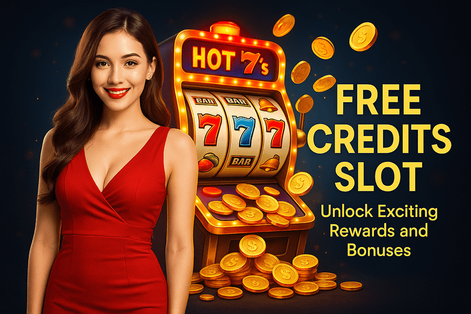 Free Credits slot Poster