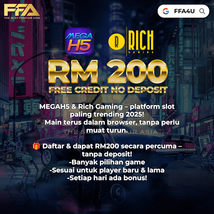 Promosi RM200 Free Credit