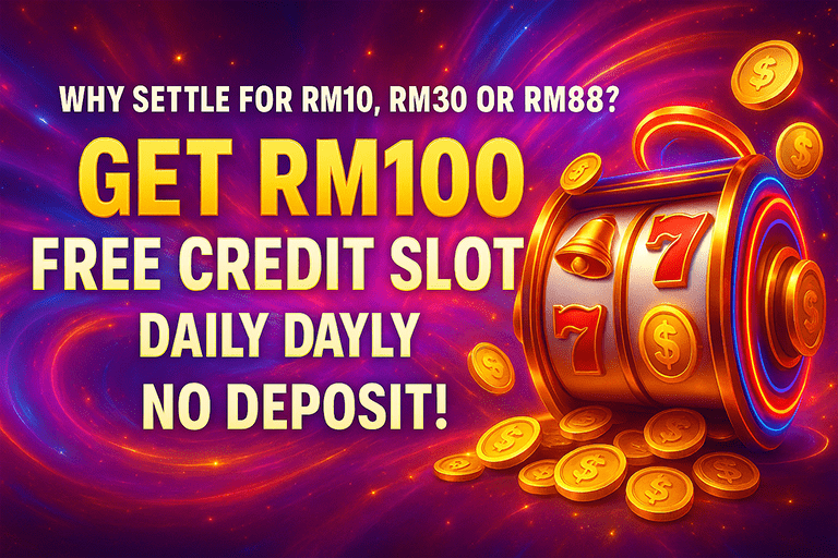 Get Free Credot Slot RM100