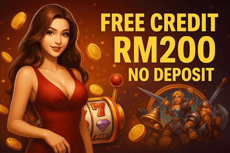 Free Credit RM200 No Deposit
