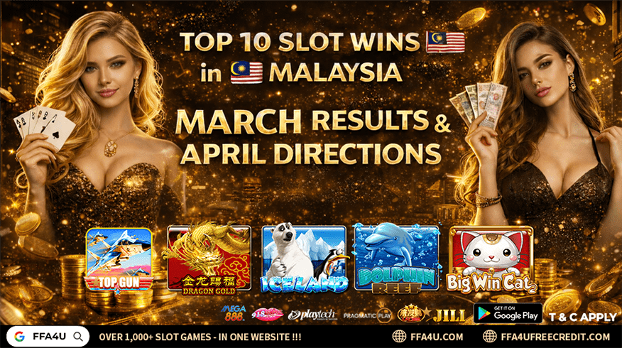 FFA4U promotions page preview for Malaysia slot promotions and free credit offers