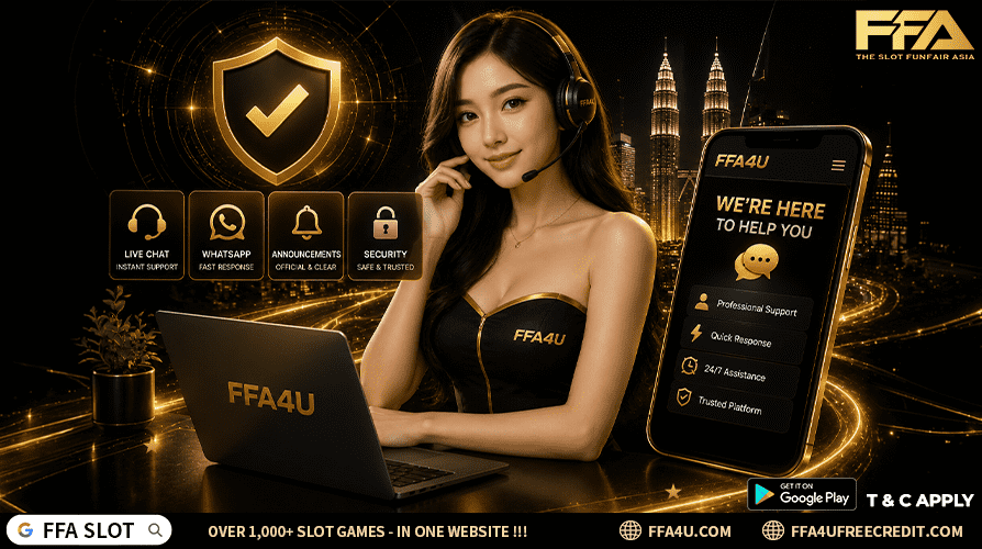 Platform transparency and customer support Malaysia 2026 showing Live Chat WhatsApp support official announcements digital trust mechanism cybersecurity brand stability and long term platform operation