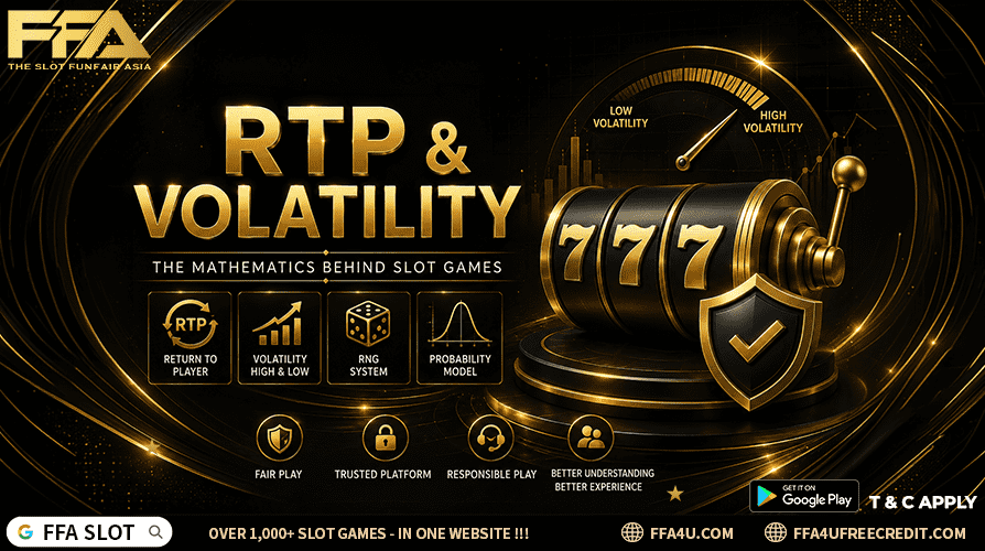 RTP and volatility slot math guide Malaysia 2026 explaining return to player percentage RNG random number generator probability models high volatility low volatility and responsible digital entertainment
