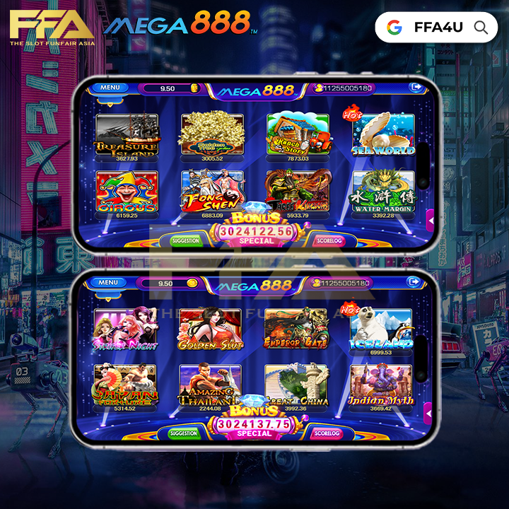 Senarai Game Slot Paling Popular di Mega888
